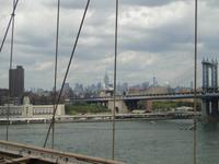 Spaziergang über die Brooklyn Bridge