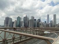 Spaziergang über die Brooklyn Bridge
