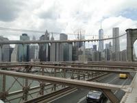 Spaziergang über die Brooklyn Bridge