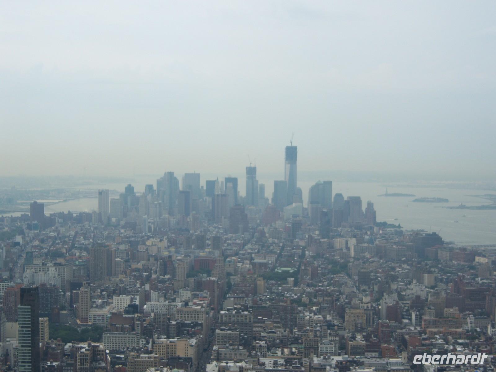 Blick auf Manhattan