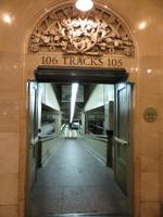 Gleis in der Grand Central Station