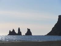 076_Strand mit Basaltsäulen