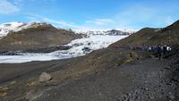 Gletscher Solheimajökull