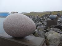 Island, Steineier in Gleölvik