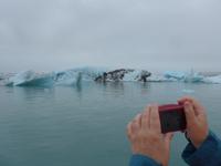 Island, Gletscherlagune Jökulsarlon