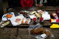 Picknick im Wald