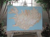 Karte von Island (Perlan - Reykjavik)