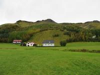 Alte Häuser am Skogar Museum