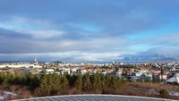Island, Reykjavik, Blick vom Perlan
