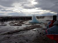 Island, beim Geysir