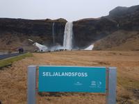 Island, Süden, Seljalandfoss Wasserfall
