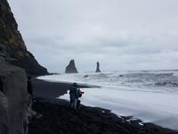 Island, Süden, Küste bei Dyrholaos