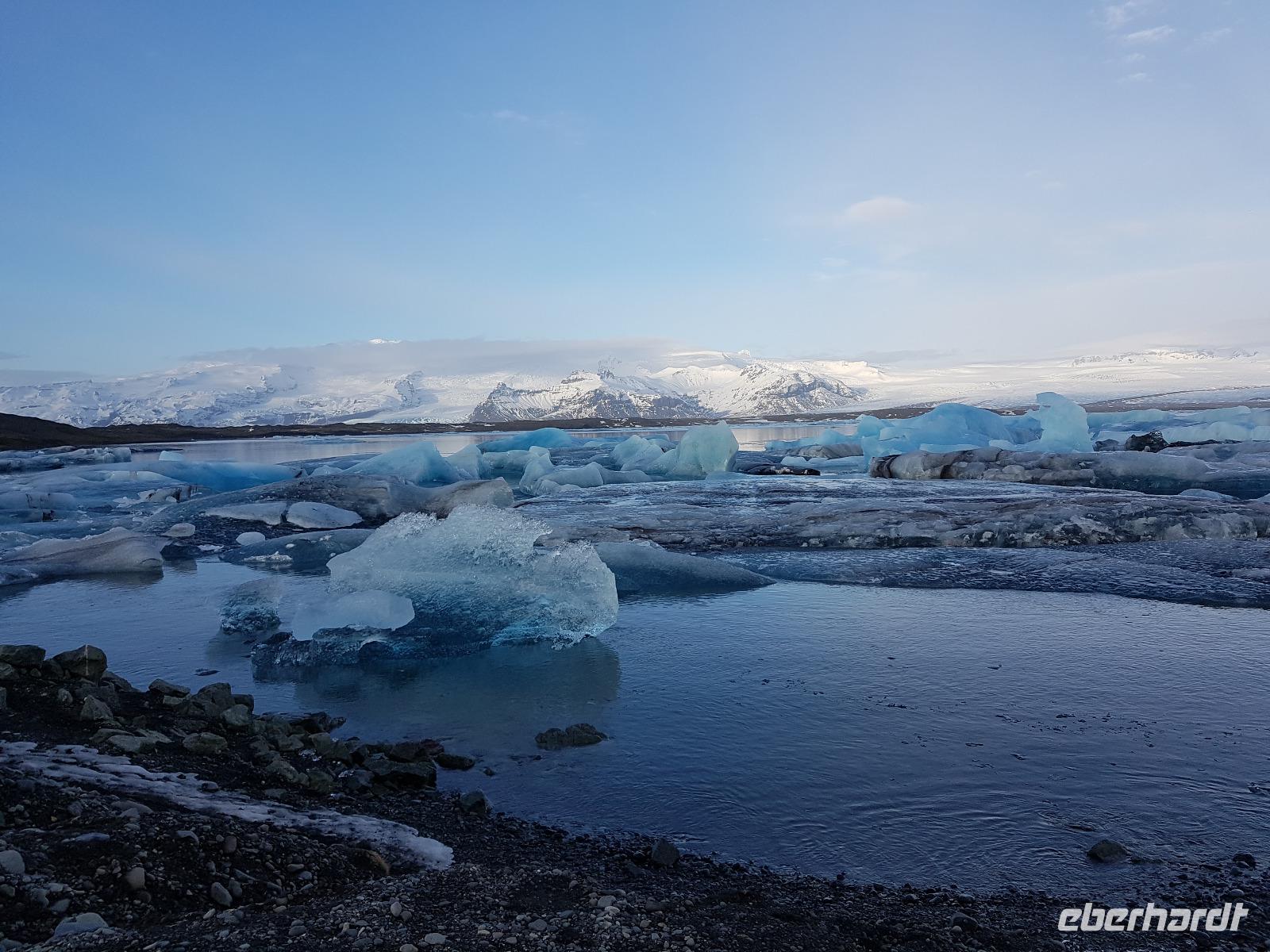 Island, Süden, Gletscherlagune