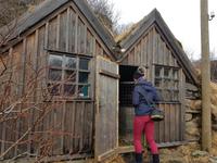 Island, Süden, Wanderung zum Svartifoss Wasserfall