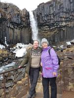 Island, Süden, Wanderung zum Svartifoss Wasserfall