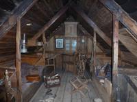 nein, das ist kein Hotelzimmer! Holzhaus im Nationalmuseum