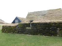 Bauernhaus mit Grassodendach