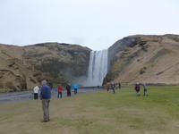 am Skogafoss, 60 m