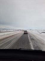 verschneite Straßen