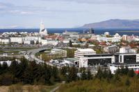 Blick auf Reykjavik