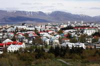 Blick auf Reykjavik