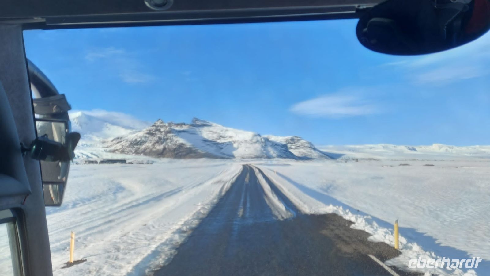 Aussicht aus dem Reisebus