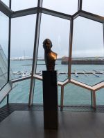 Aussicht aus der Harpa Reykjavik