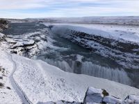 Goldener Wasserfall Gullfoss (2)