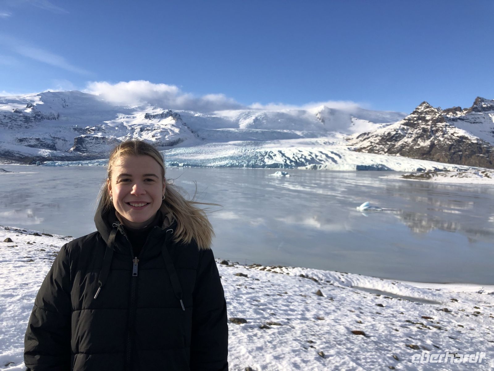 Reisebgleitung Annika in Island