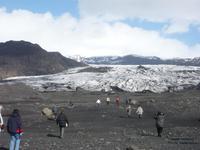 auf dem Weg zum Gletscher