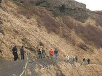 Auf dem Weg zum Goldenen Wasserfall