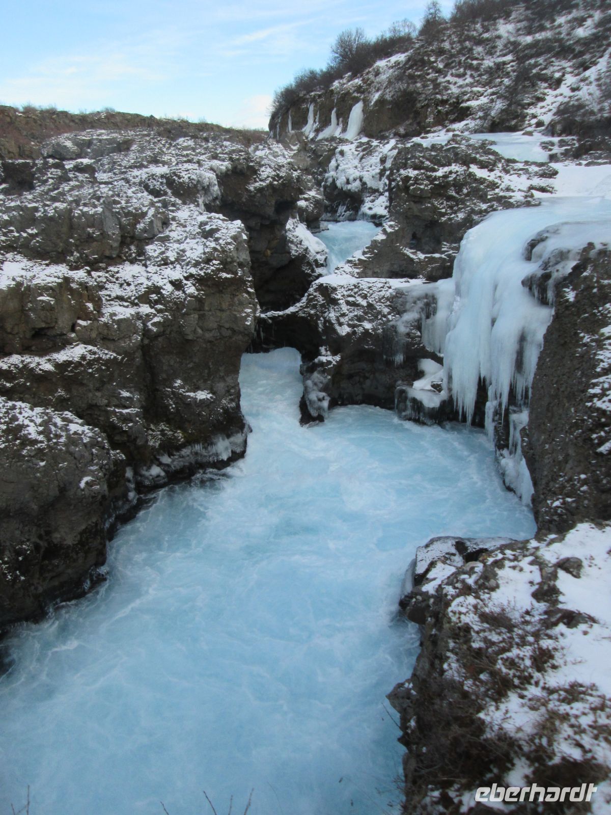 Kinderwasserfall /Barnafoss