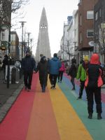 Reykjavik: Regenbogenstraße und Hallgrimskirche