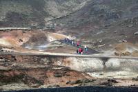 Spaziergang an den Geothermalquellen