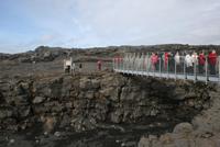 Graben zwischen Amerika und Europa