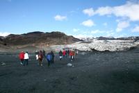 Am Gletscher Solheimajökull