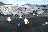 Am Gletscher Solheimajökull