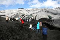 Am Gletscher Solheimajökull