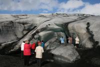Am Gletscher Solheimajökull