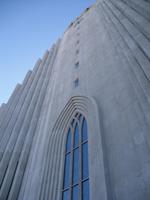 Fassade der Hallgrimskirche