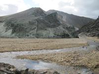vor der Gipfelbesteigung im Hochland Landmannalaugar