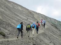 Gipfelbesteigung im Hochland Landmannalaugar