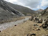 einfachere Wanderung im Hochland Landmannalaugar