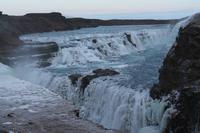 Gullfoss im Winter