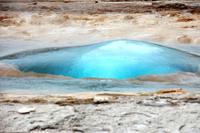 Sein kleiner Bruder Strokkur ist hingegen sehr aktiv