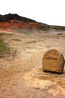 Am derzeit inaktiven Geysir