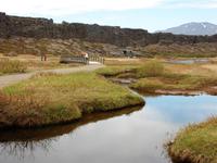 Im Naturpark Thingvellir