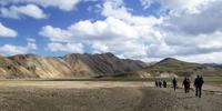 Wanderung im Hochland Landmannalaugar