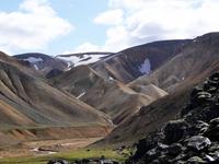 von Gletschern geprägte Landschaft