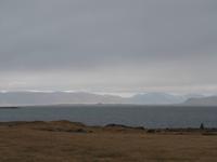 Blick auf die Umgebung von Reykjavík